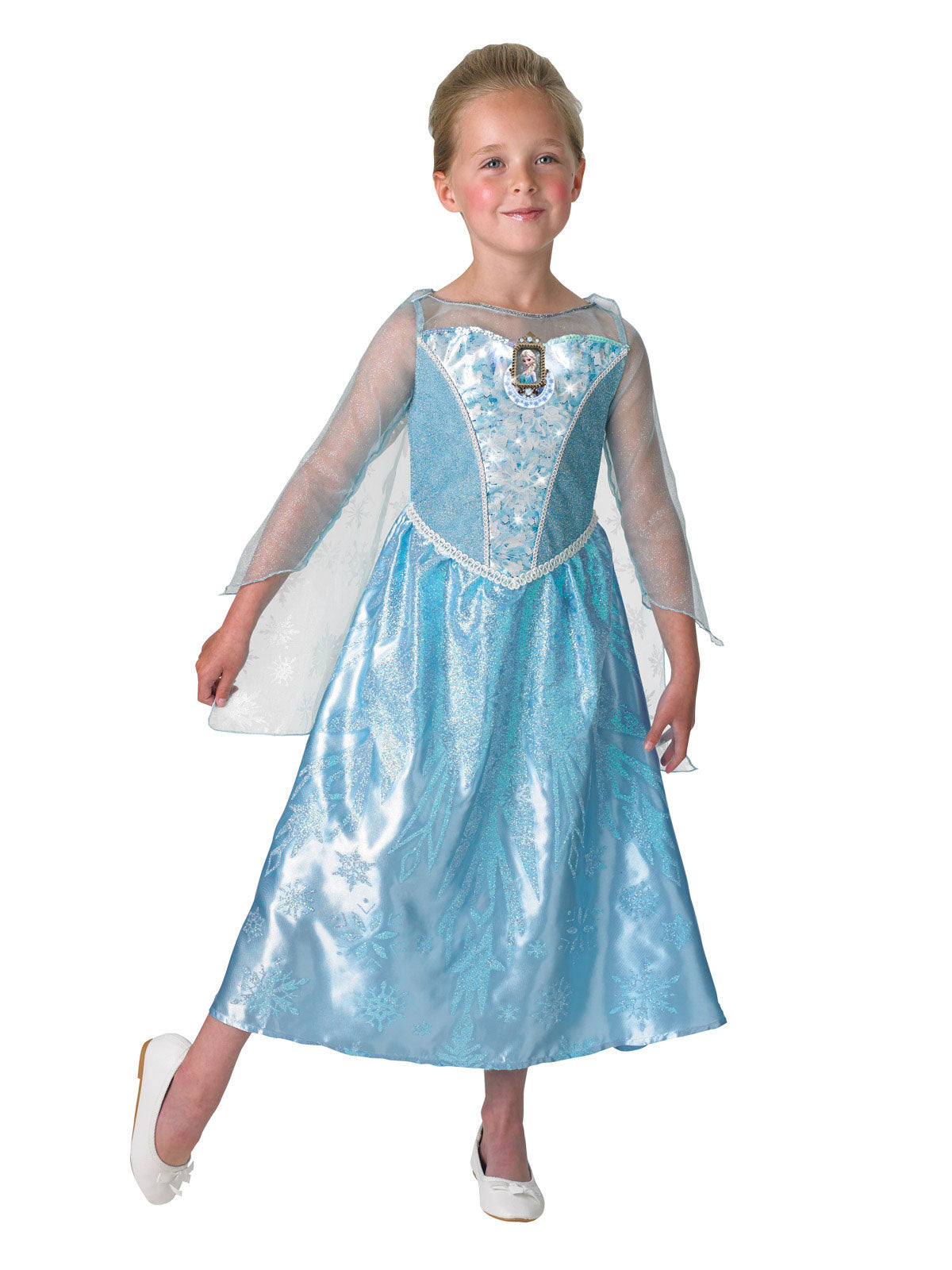 Elsa Frozen Costume, Child - Damaged Stock, Discount Price