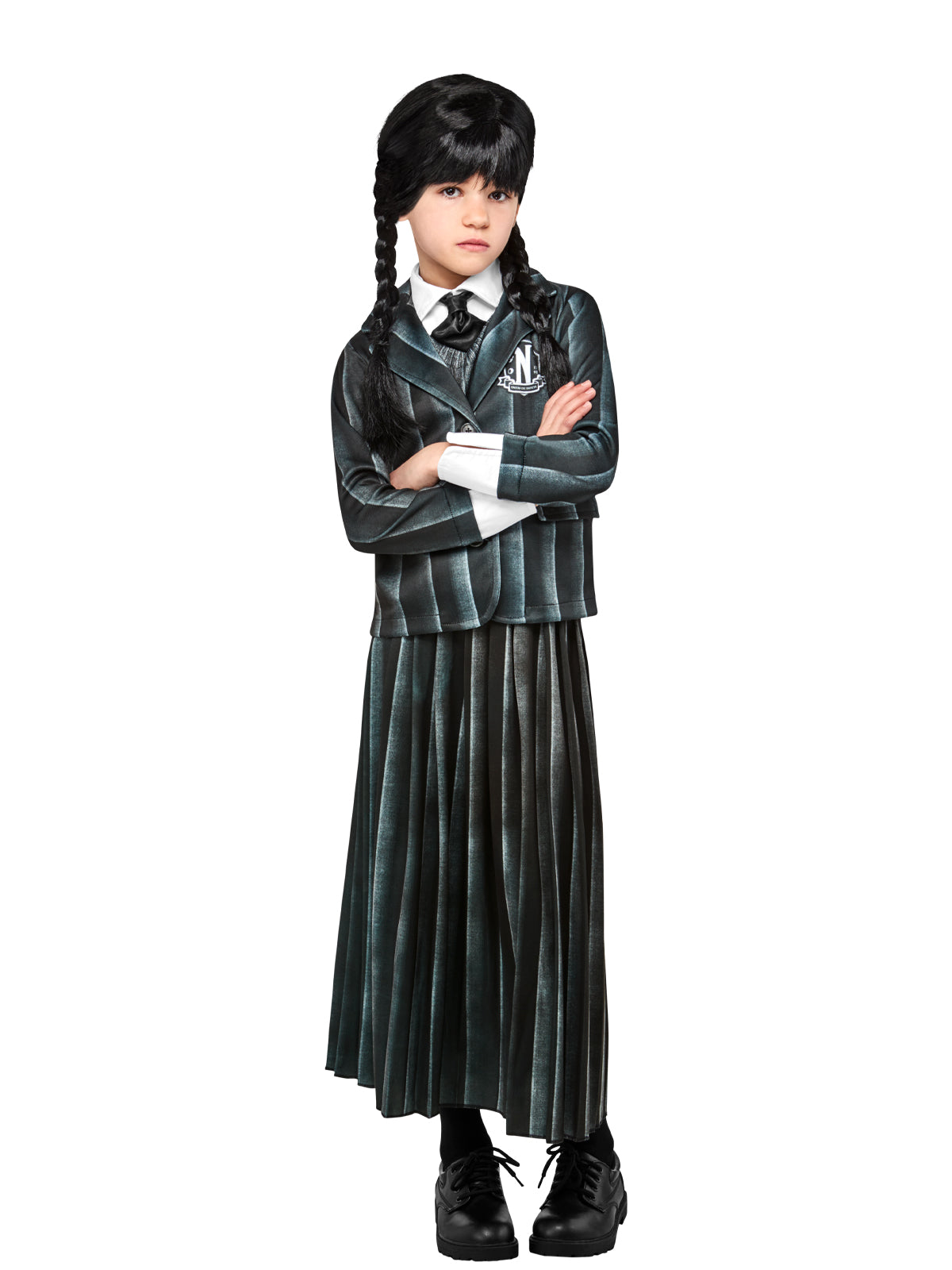 Wednesday Nevermore Academy Black Costume (Netflix), Child