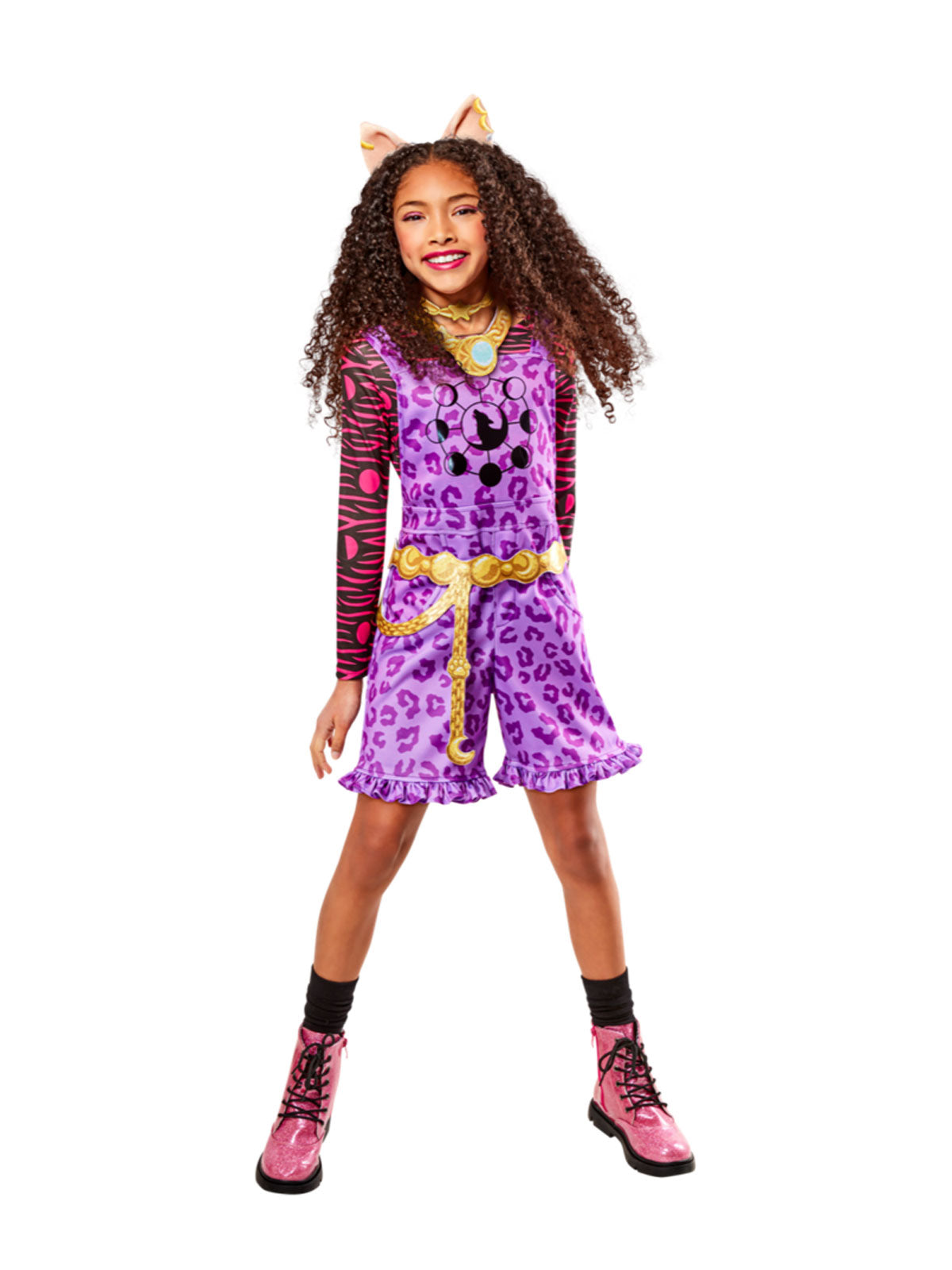 Clawdeen Wolf Deluxe Monster High Costume, Child