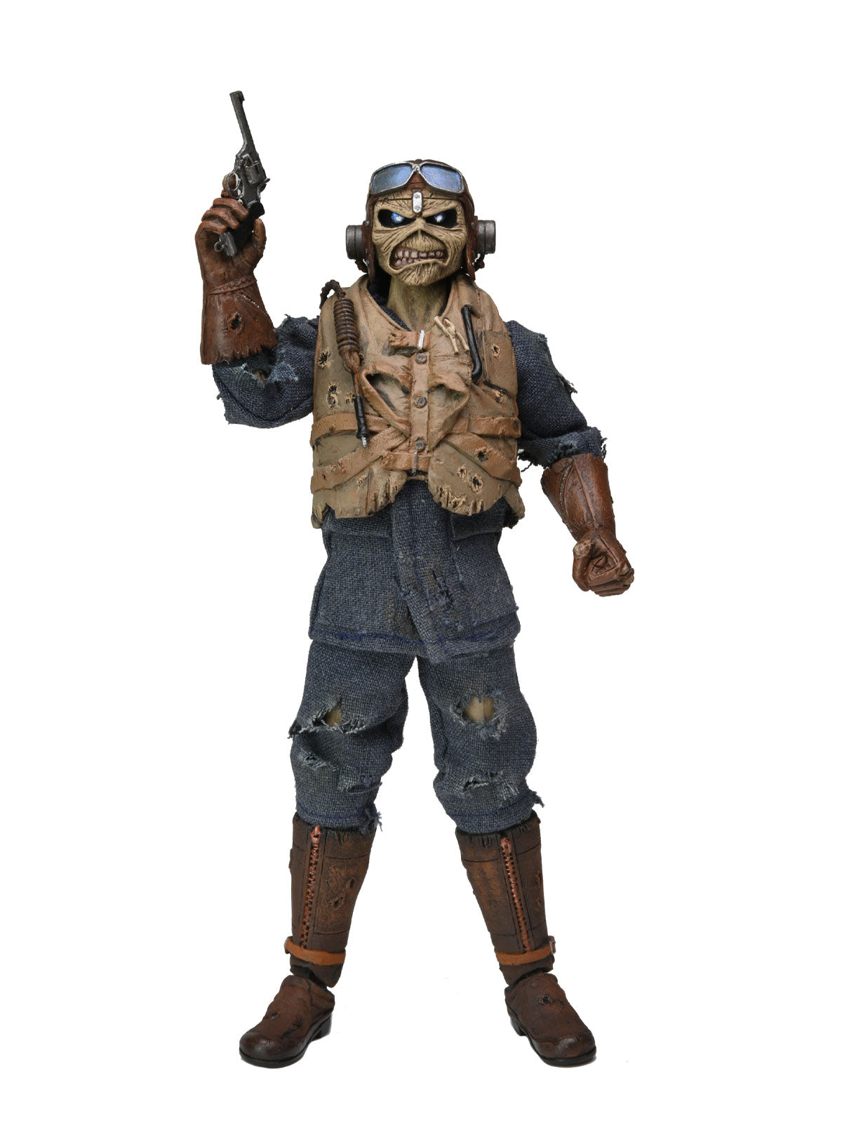 Iron Maiden Eddie 'Aces High' 8" Clothed Figure