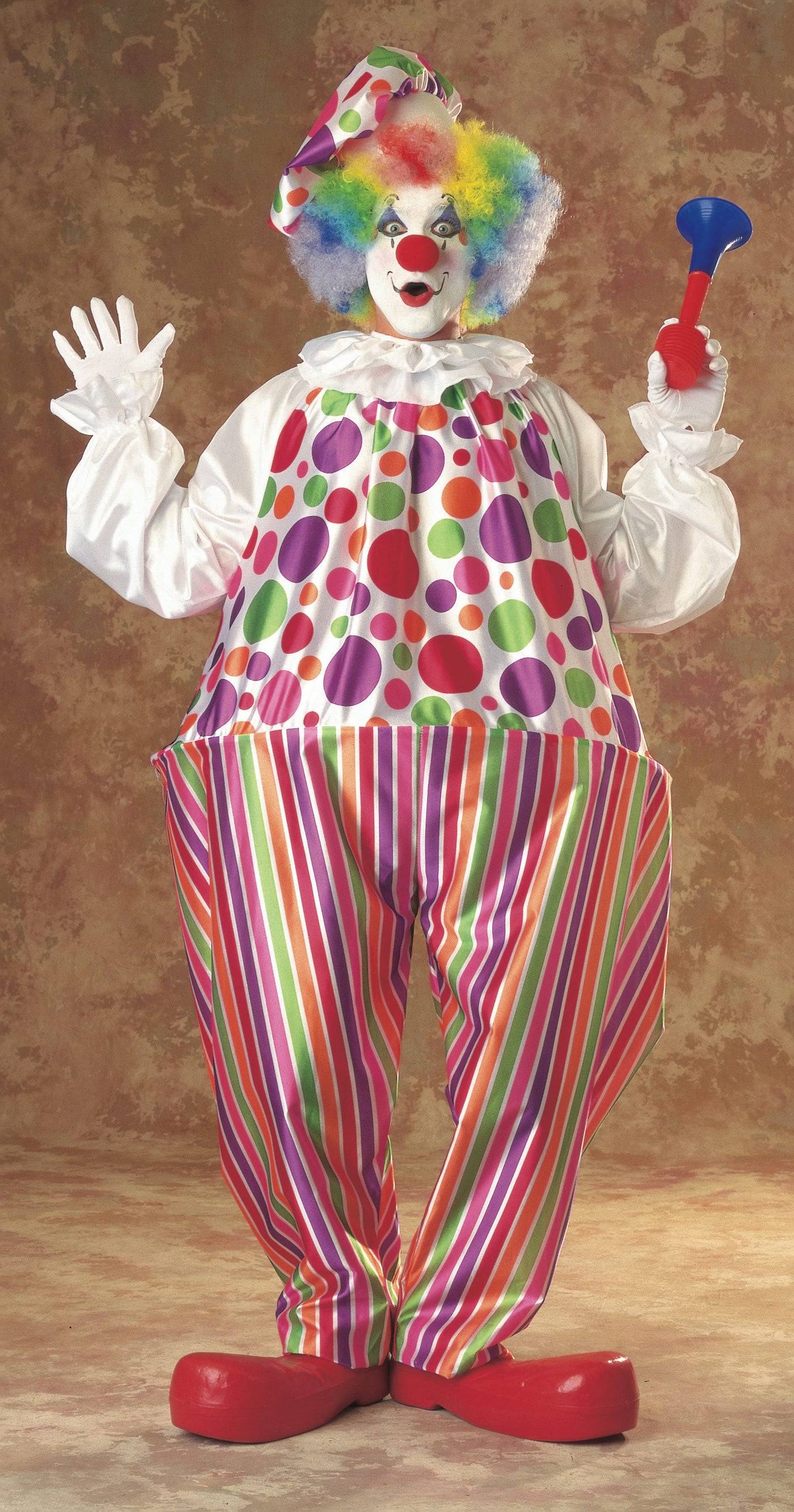 Snazzy Clown Costume, Adult