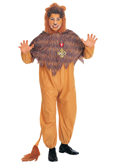 Cowardly Lion Costume, Adult