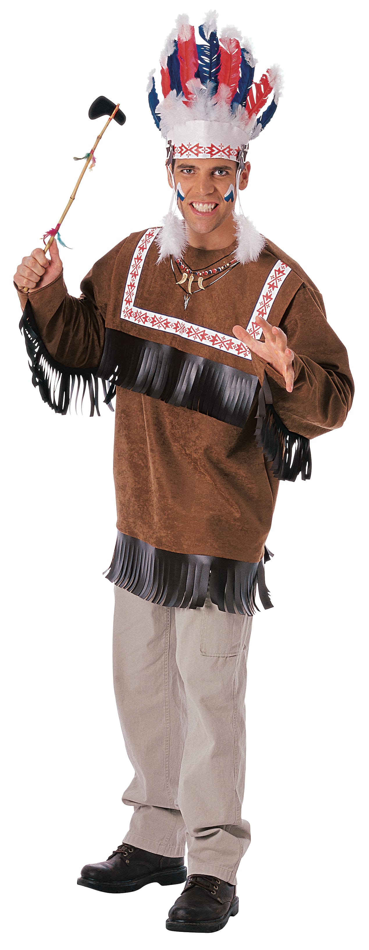 Cherokee Warrior Costume, Adult