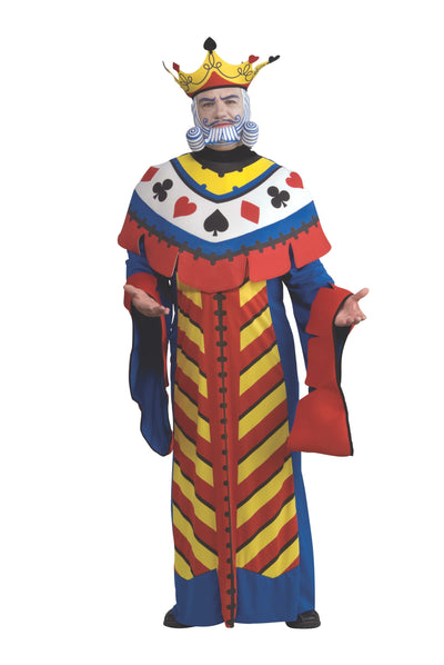 Playing Card King Deluxe Costume, Adult