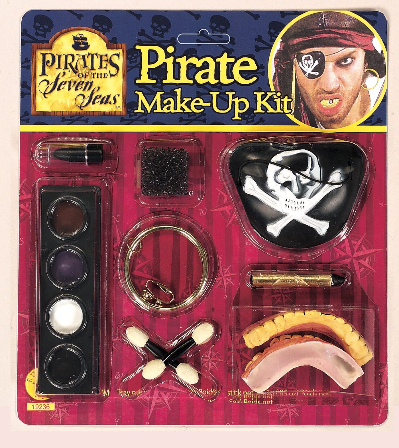 Caribbean Pirate Make Up Kit