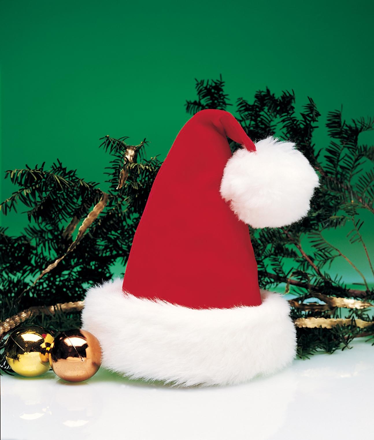 Santa Hat Plush - Adult