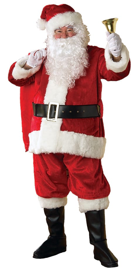 Santa Suit Plush, Adult