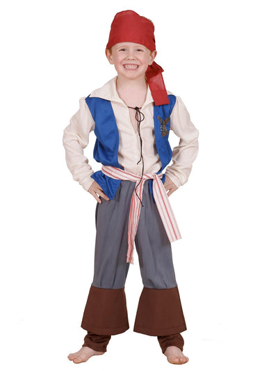 Jack Sparrow Pirate Of The Caribbean Costume, Child