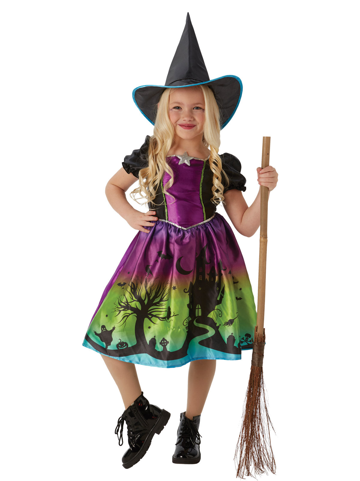 Ombre Witch Costume, Child