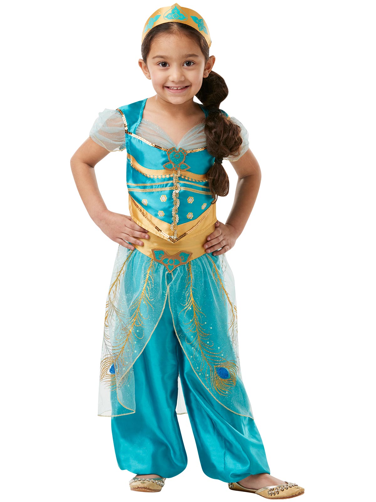 Jasmine Live Action Aladdin Costume, Child