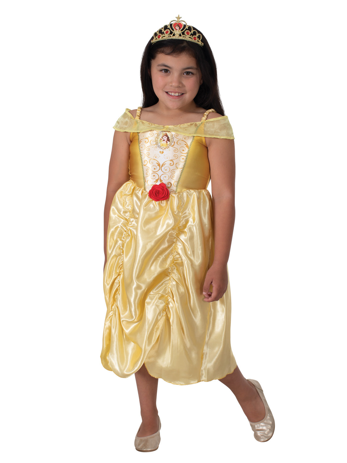 Belle Costume And Tiara, Child