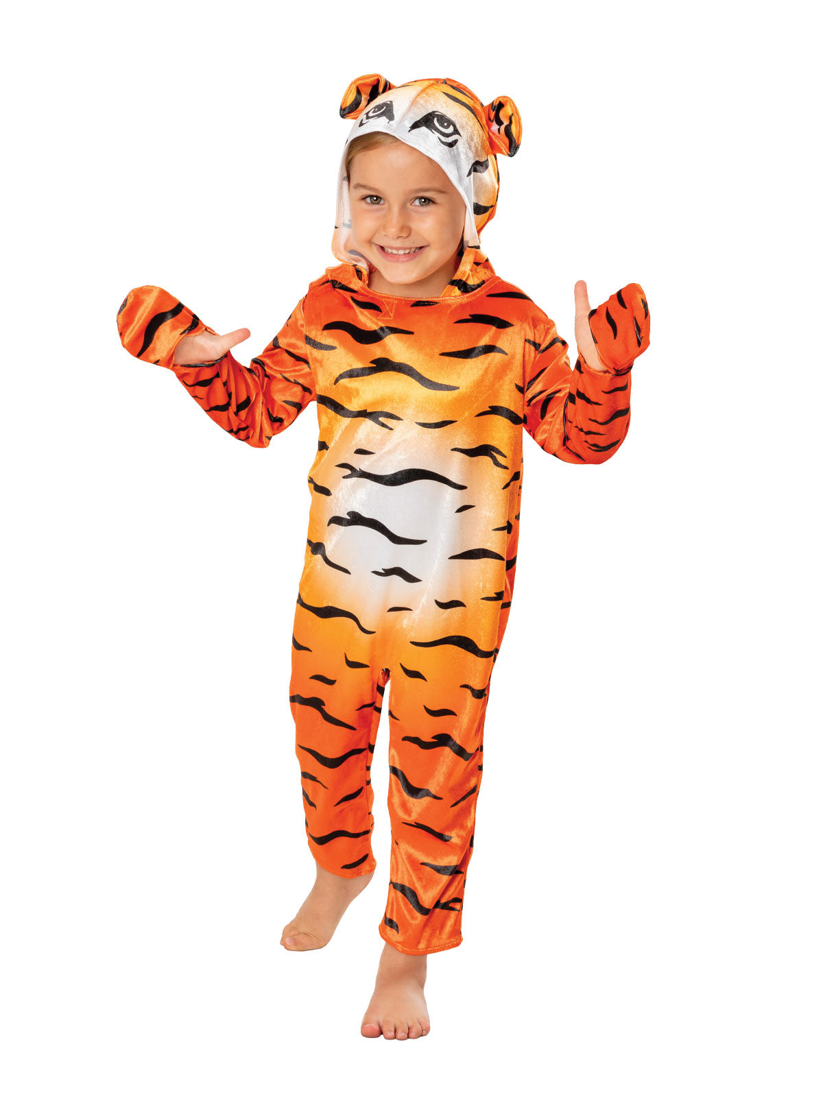 Tiger Deluxe Hooded Costume, Child