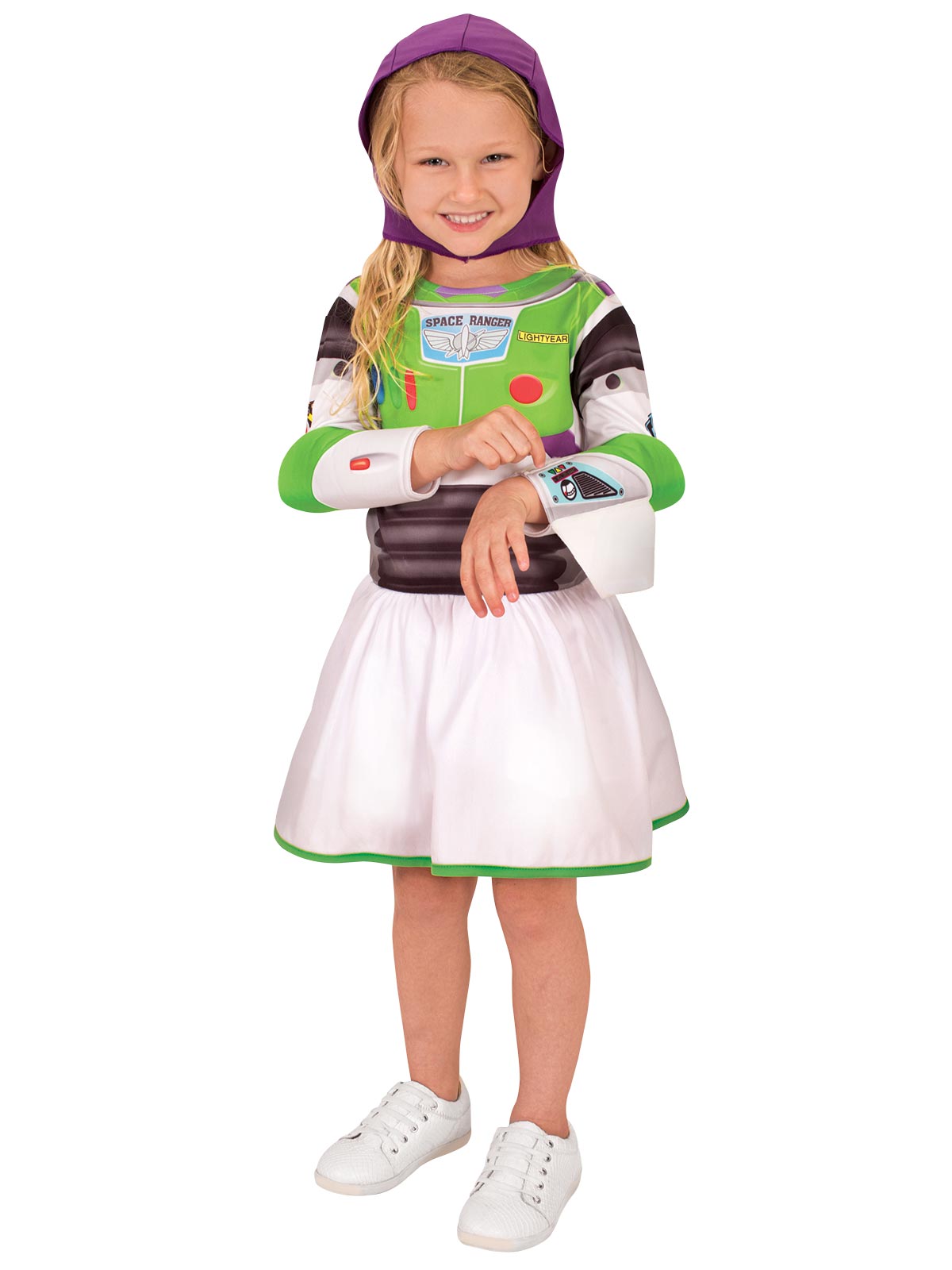 Buzz Girl Toy Story 4 Classic Costume, Child