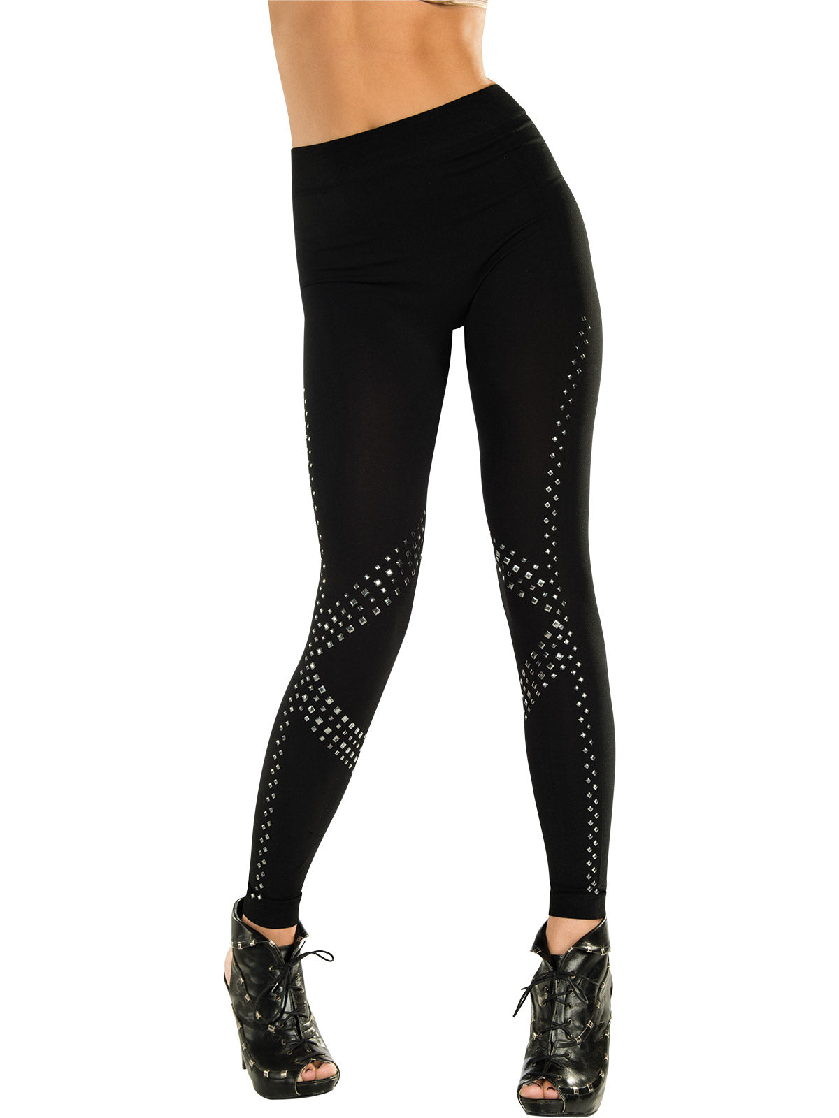 Rock Star Studded Leggings - Adult