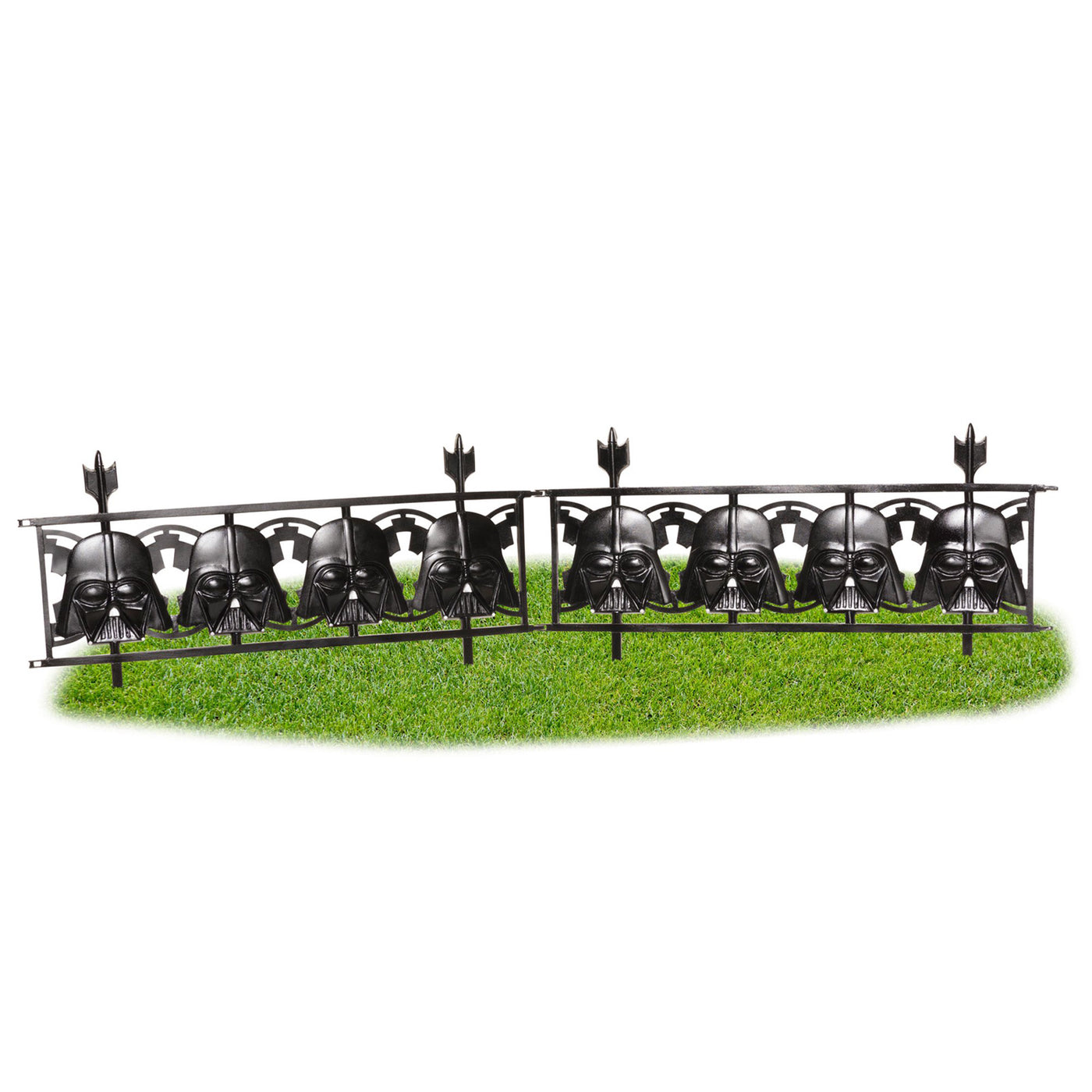 Darth Vader 2 Piece Fence Decor