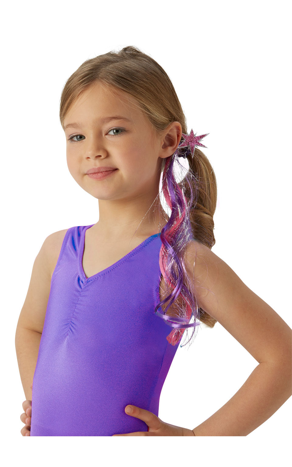 Twilight Sparkle Mlp Hair Extension - Child