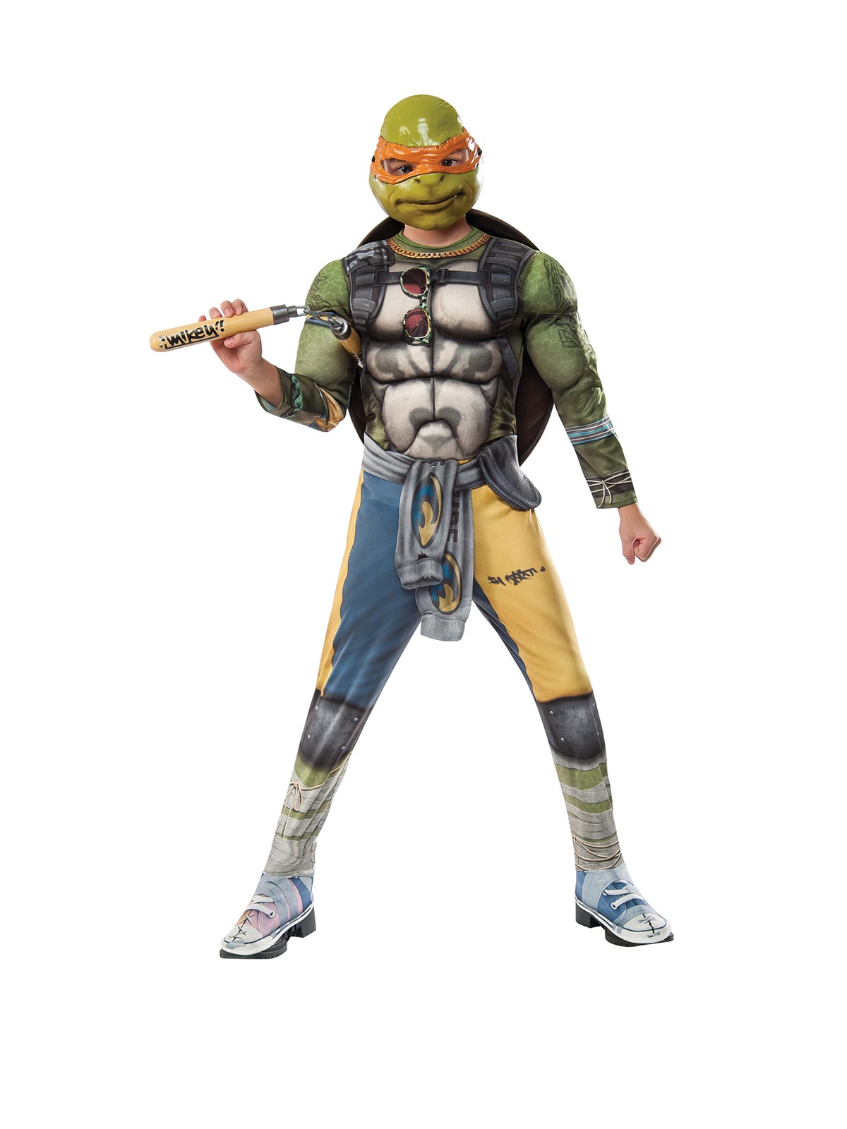 Tmnt 2 Deluxe Michelangelo Child - S