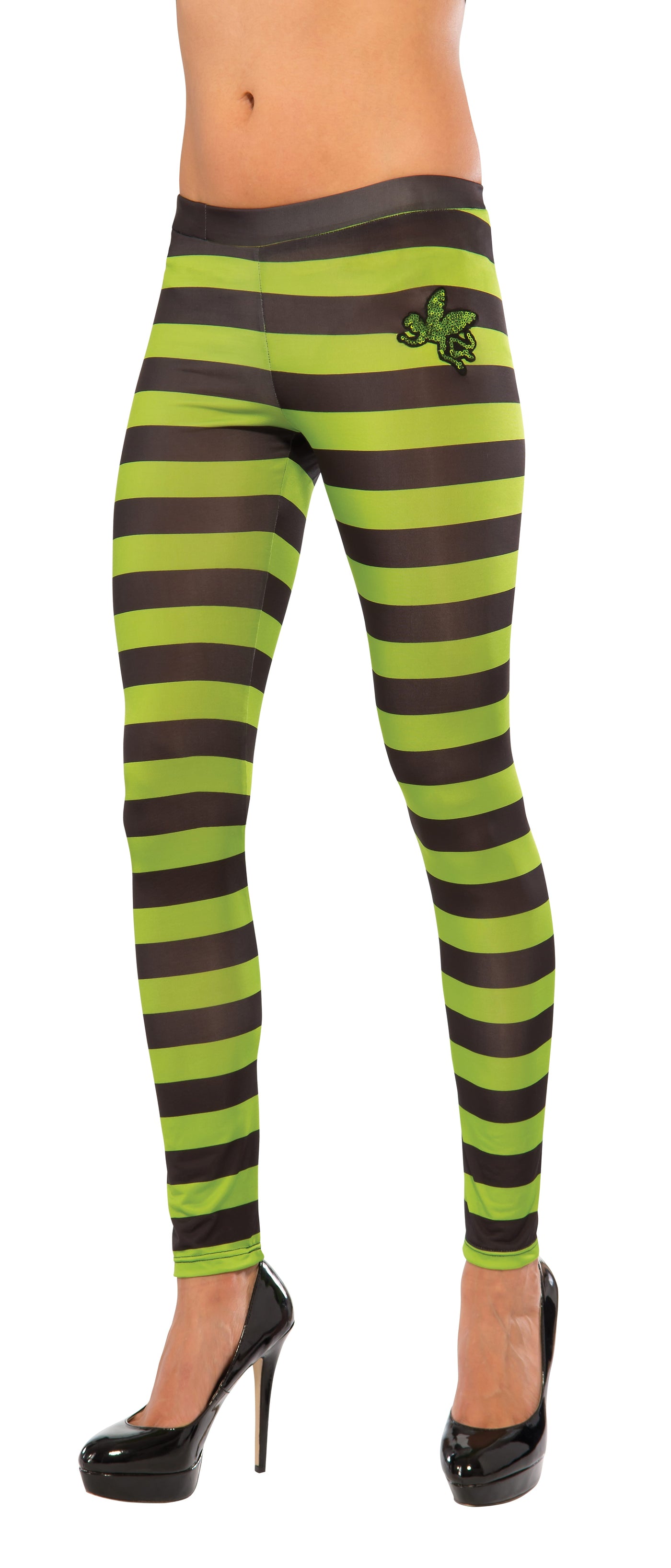 Wicked Witch Of The West Striped Leggings - Adult