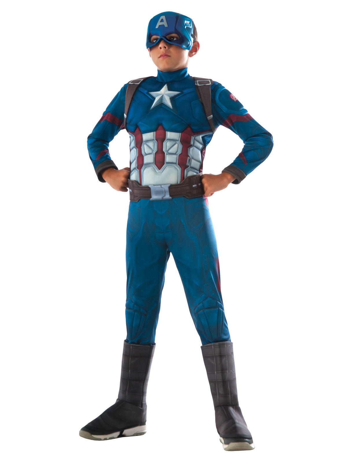 Captain America Cw Deluxe Costume, Child