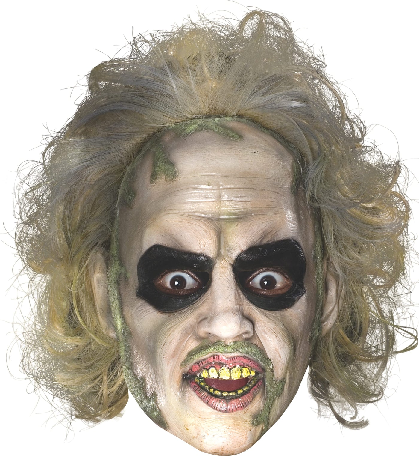 Beetlejuice 3/4 Vinyl Mask With Hair - Adult