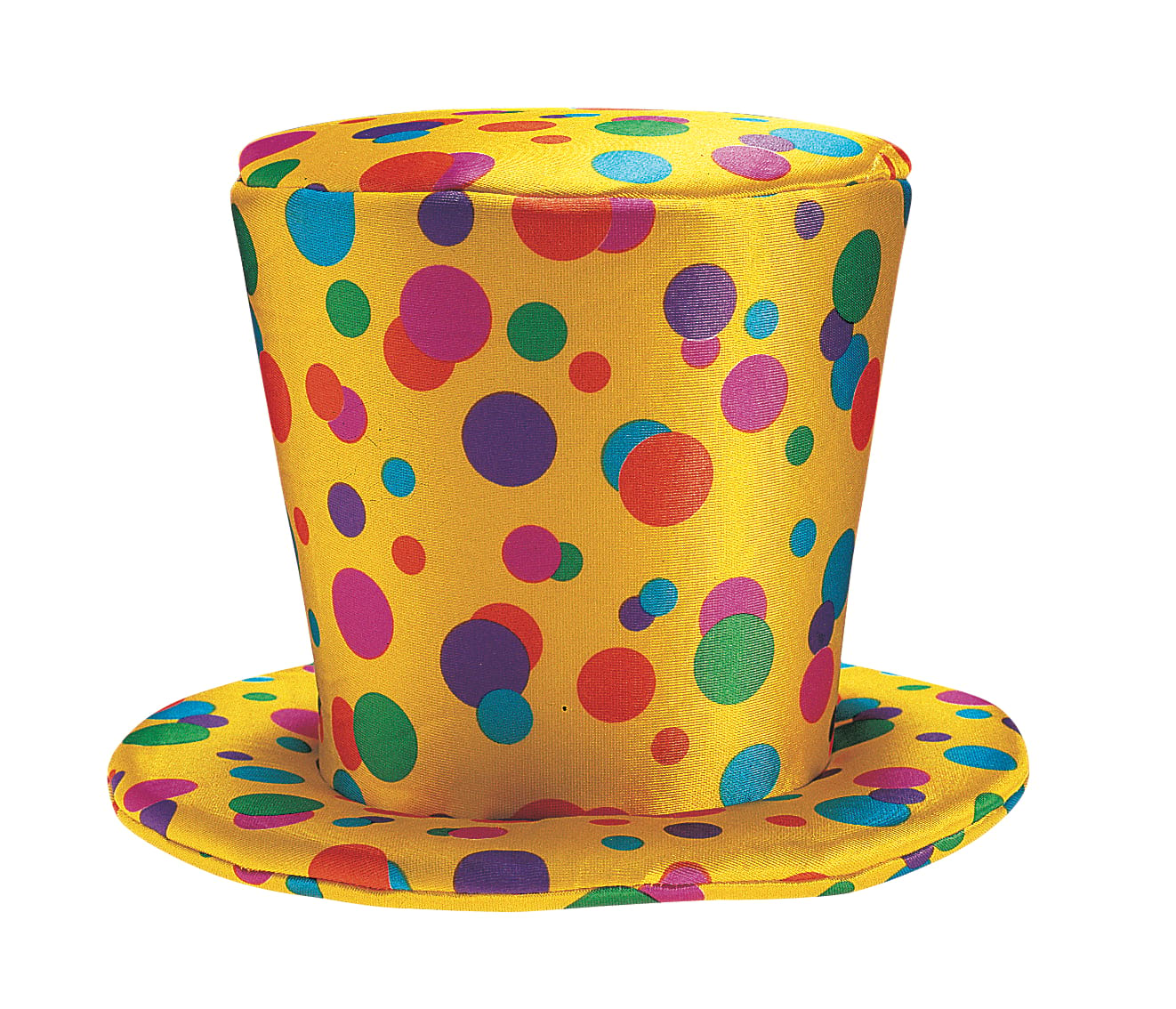 Clown High Top Hat - Foam - Adult