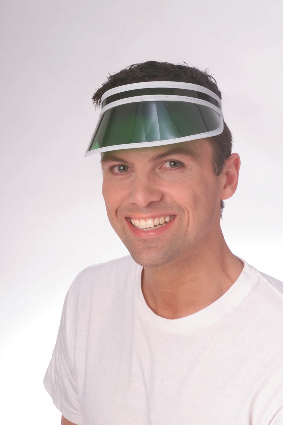 Green Eye Shade Hat  - Adult