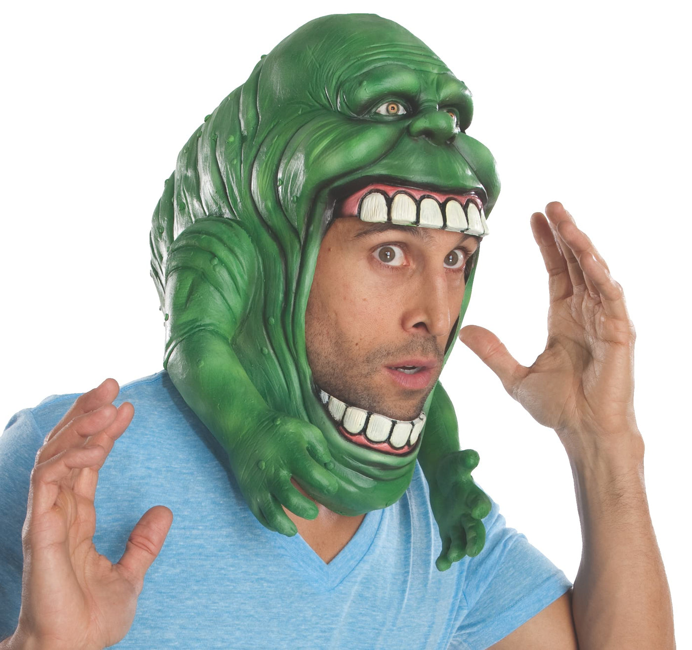 Slimer Ghostbusters Headpiece - Adult