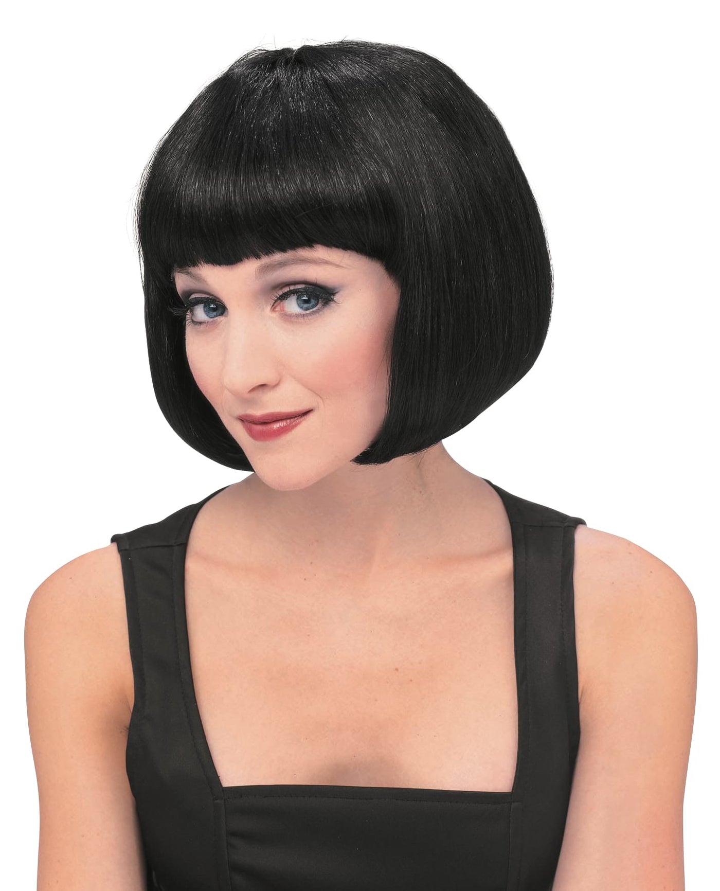 Supermodel Black Wig - Adult