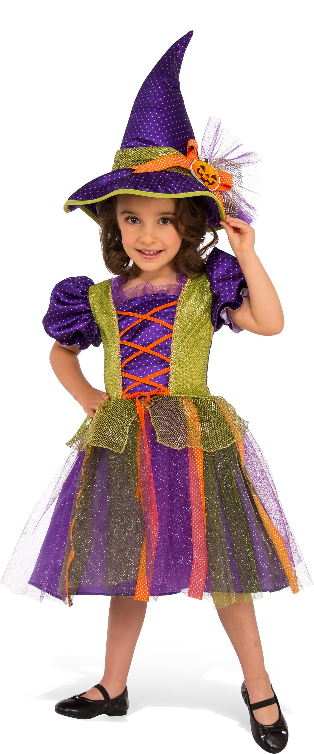 Pumpkin Witch Costume, Child