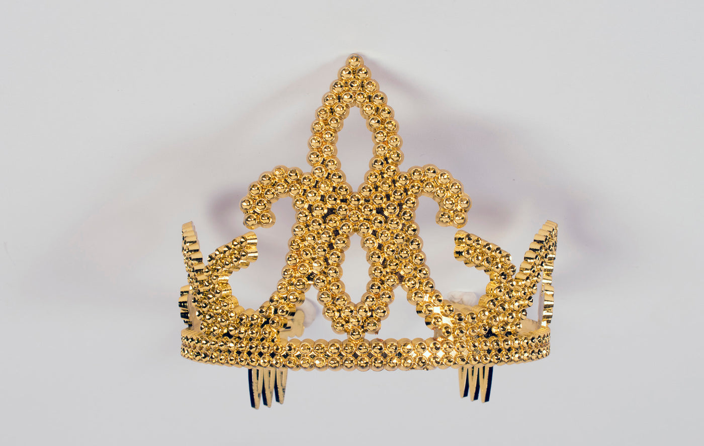 Gold Plastic Tiara