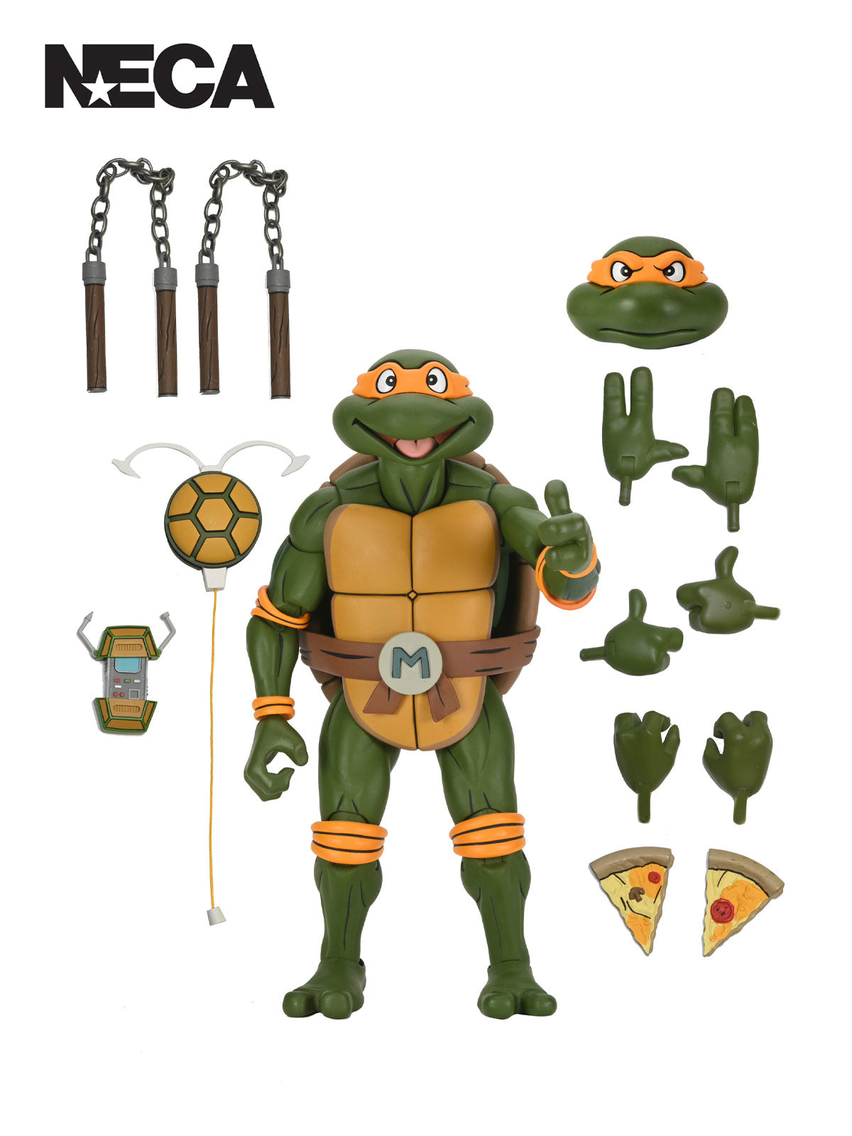 Tmnt Michelangelo Giant Size 1/4Th Scale Action Figure