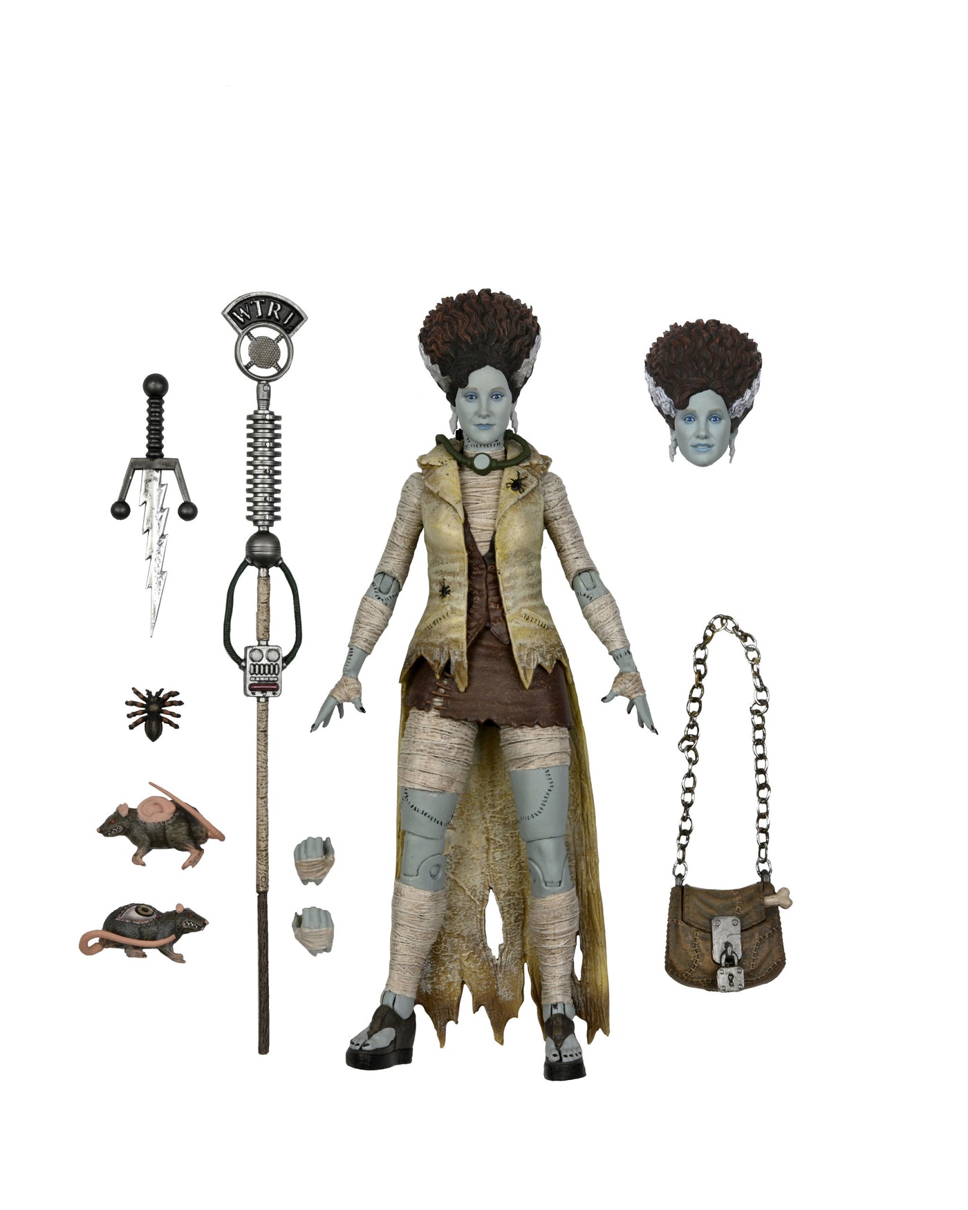 Tmnt & Universal Monsters April As Bride - 7" Scale Action Figure