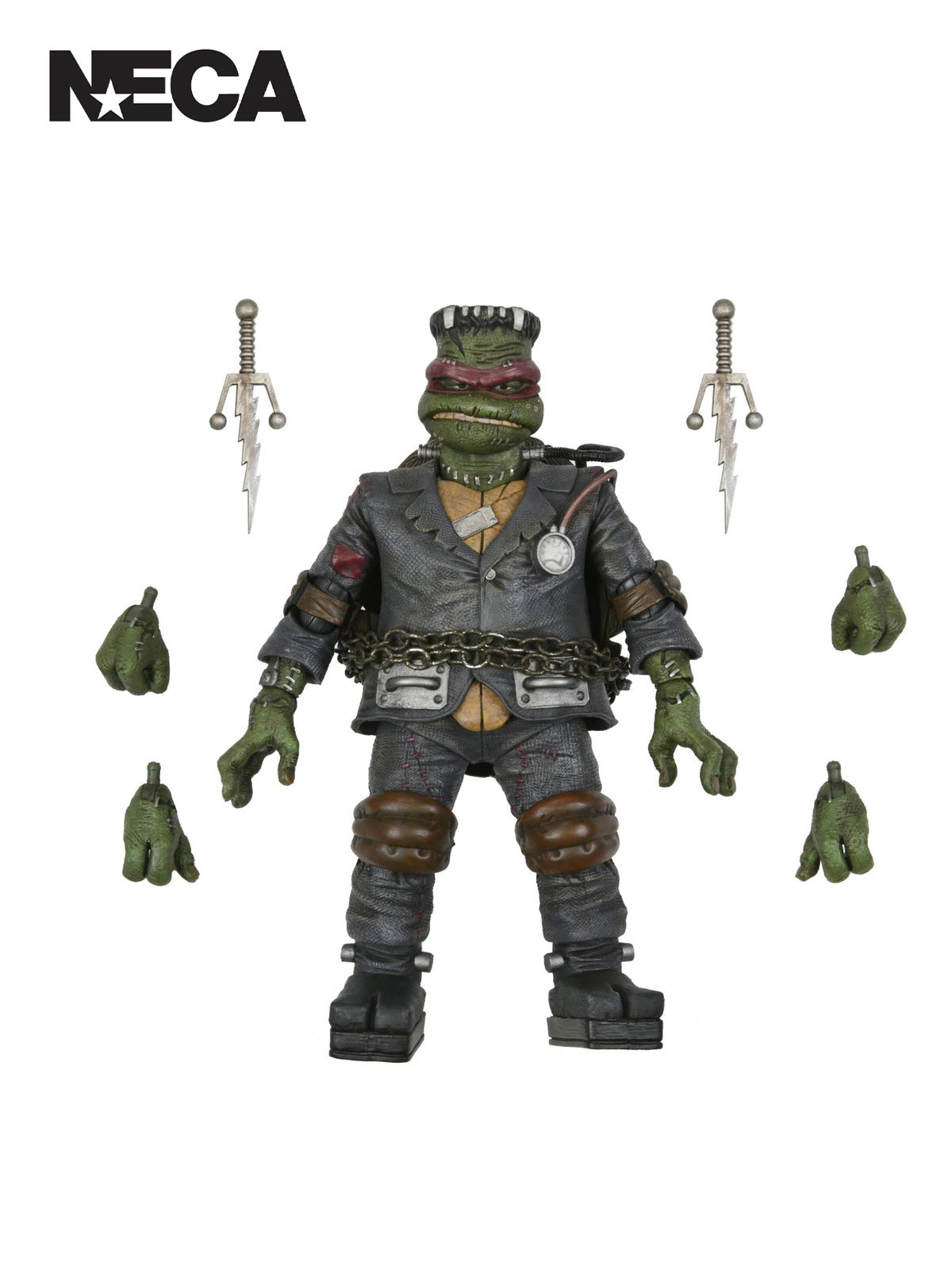 Tmnt Raphael As Frankenstein'S Monster 7" Scale Action Figure