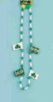 St. Patricks Day Irish Flag Beads