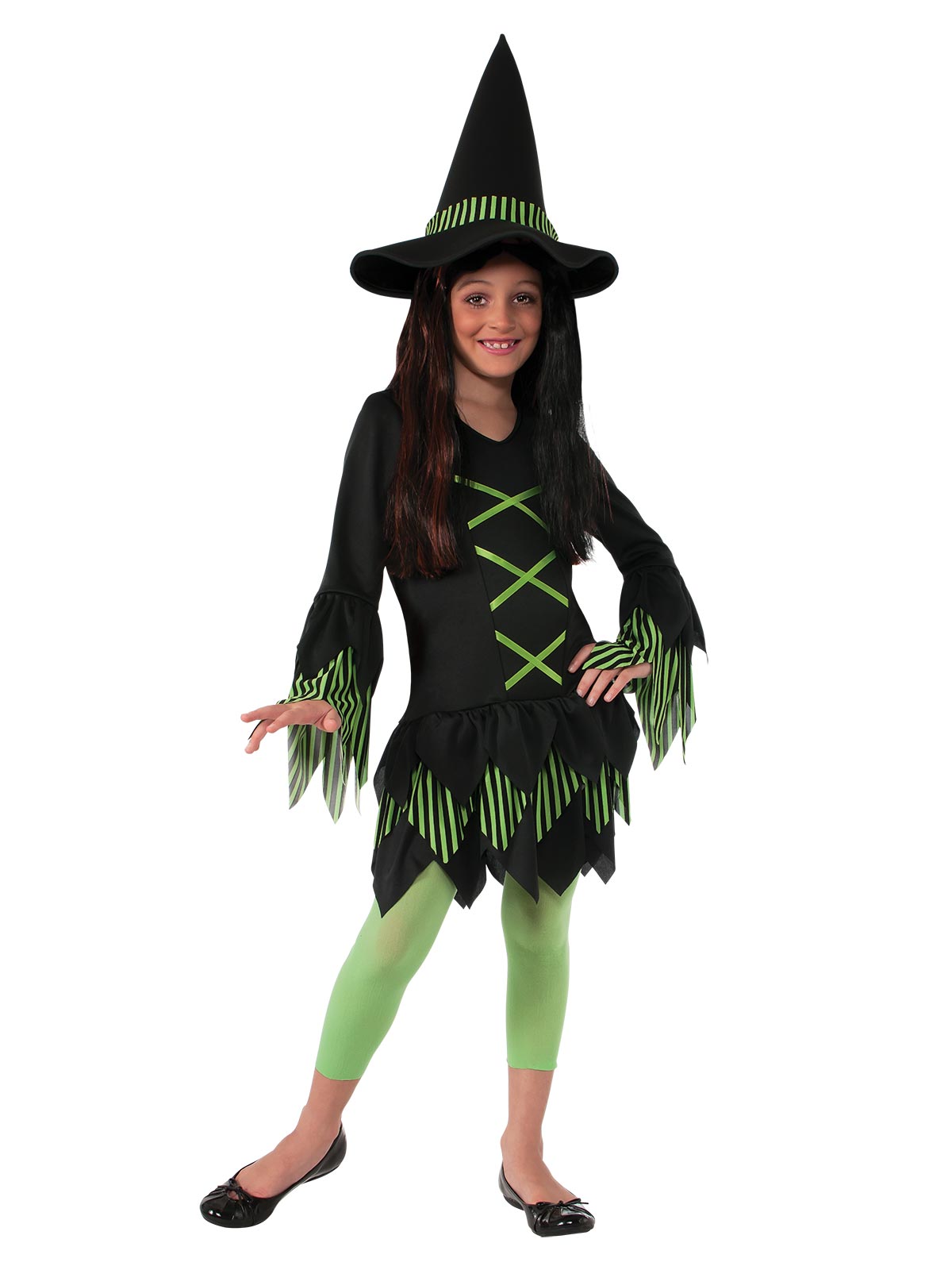 Lime Witch Costume, Child