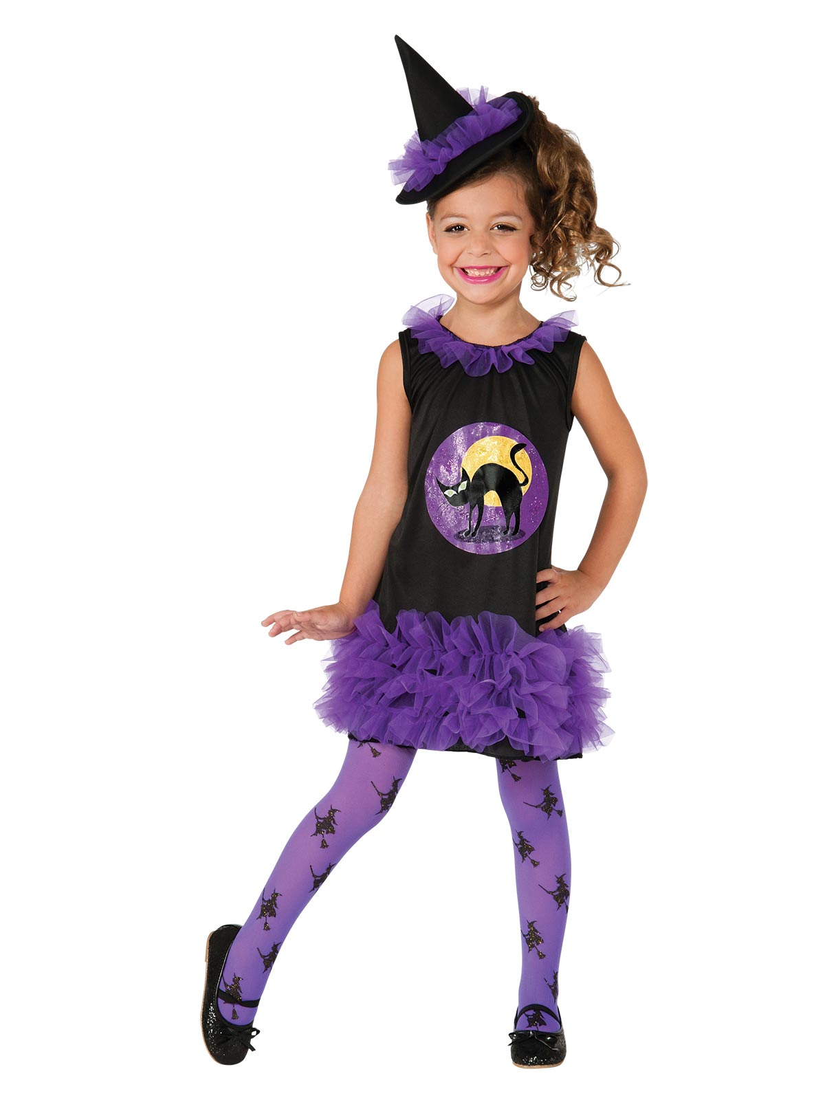 Purple Tutu Witch Costume, Toddler/Child