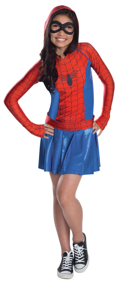 Spider-Girl Hoodie Dress, Child