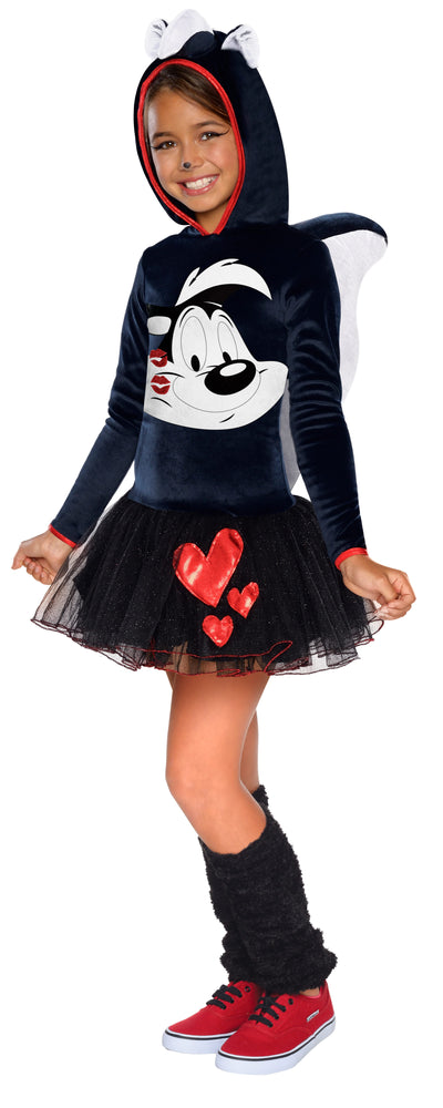 Pepe Le Pew Hooded Costume, Child