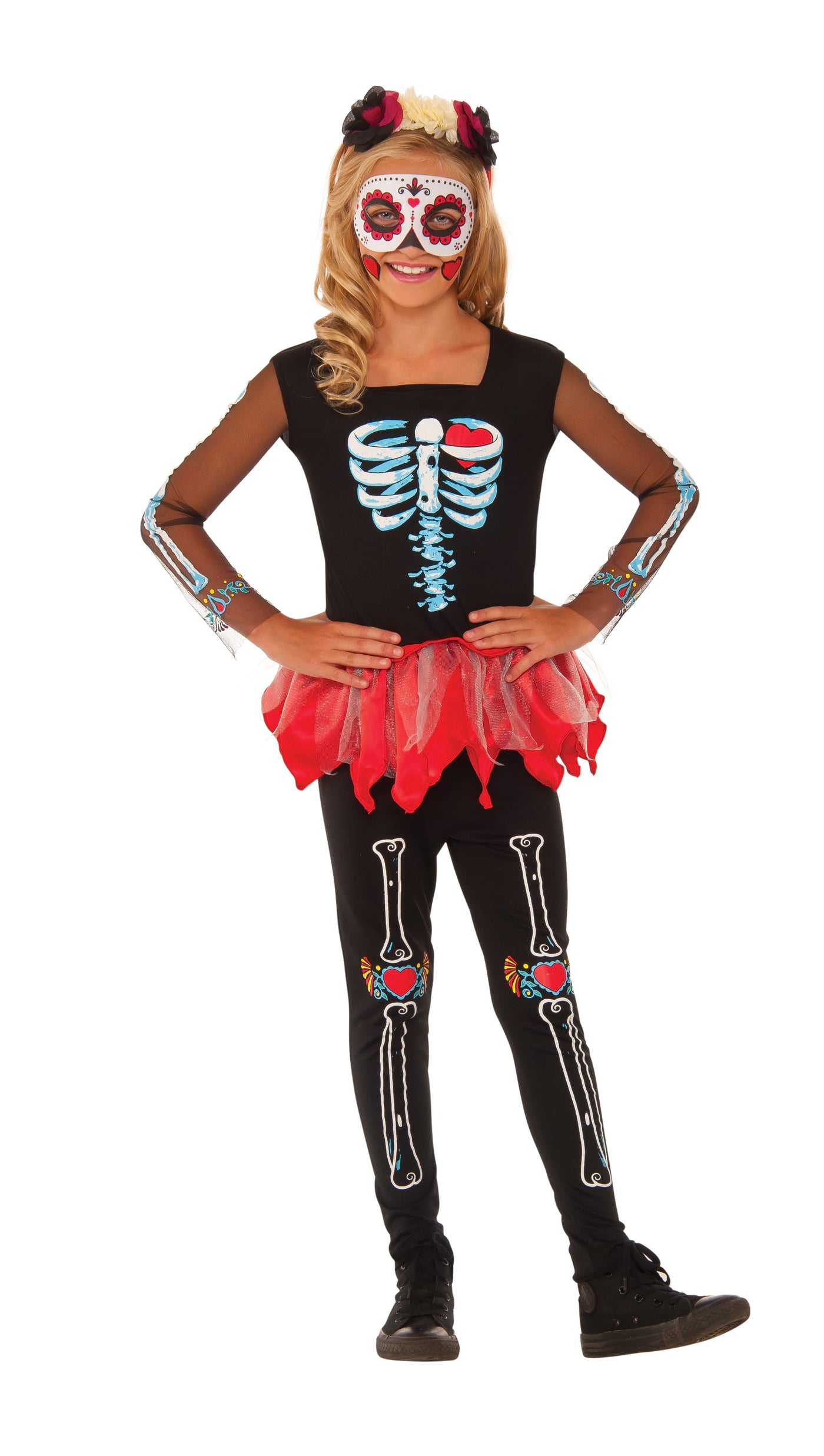 Scared To The Bone Skeleton Costume, Child