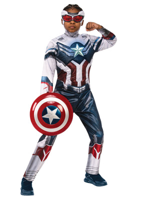 Captain America Dlx Falcon & Winter Soldier Costume, Child