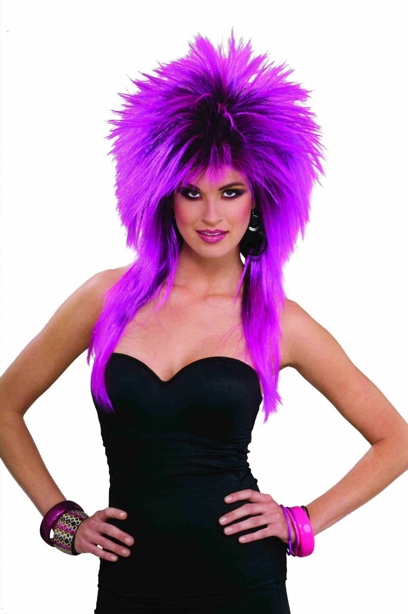 Purple Pizazz Wig - Adult