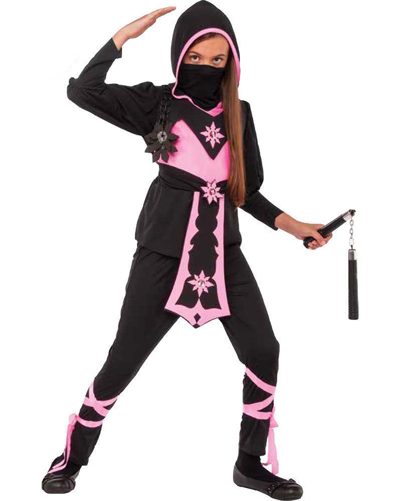 Pink Crystal Ninja Costume, Child