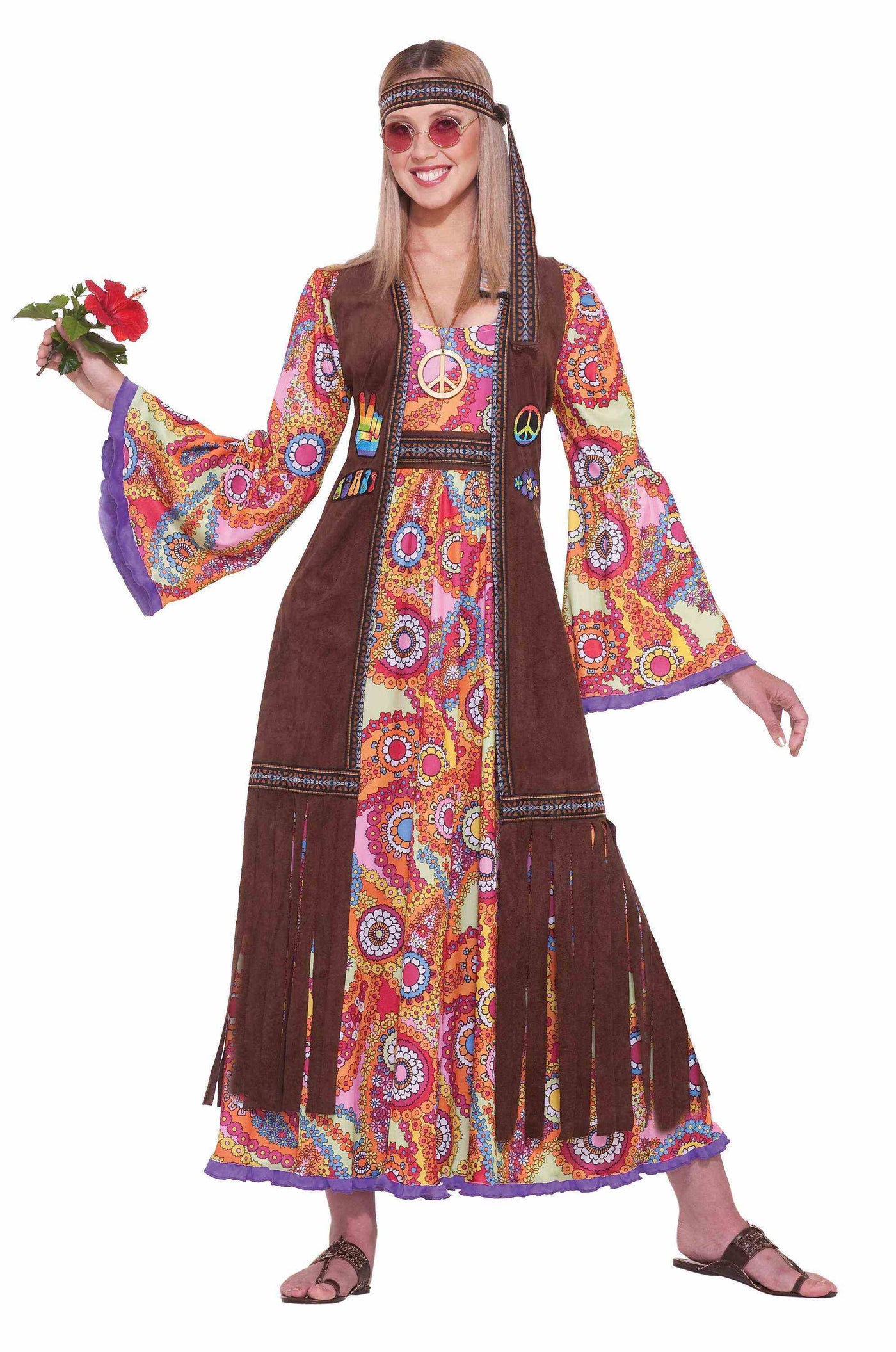 Hippie Love Child Costume - Adult