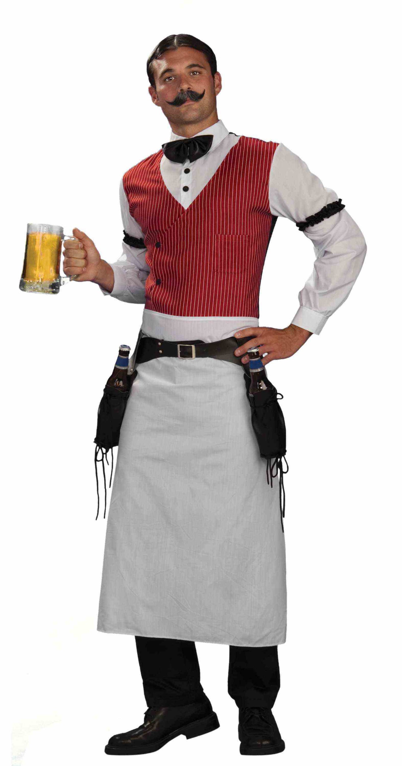 Wild Western Bartender Costume, Adult