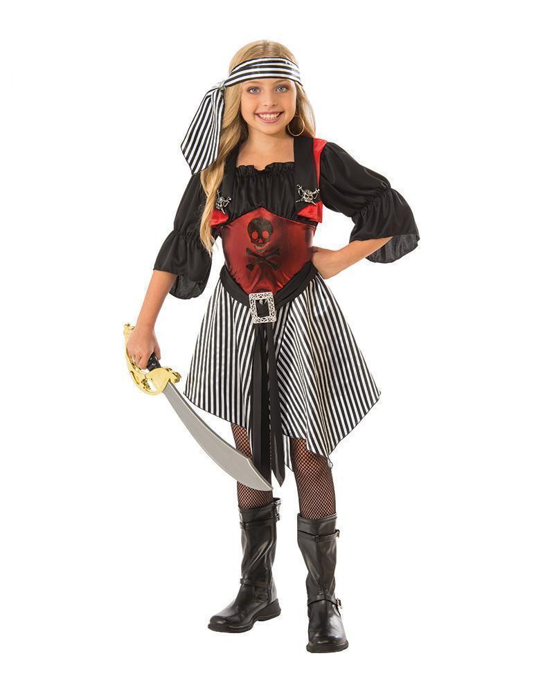 Crimson Pirate Costume, Child