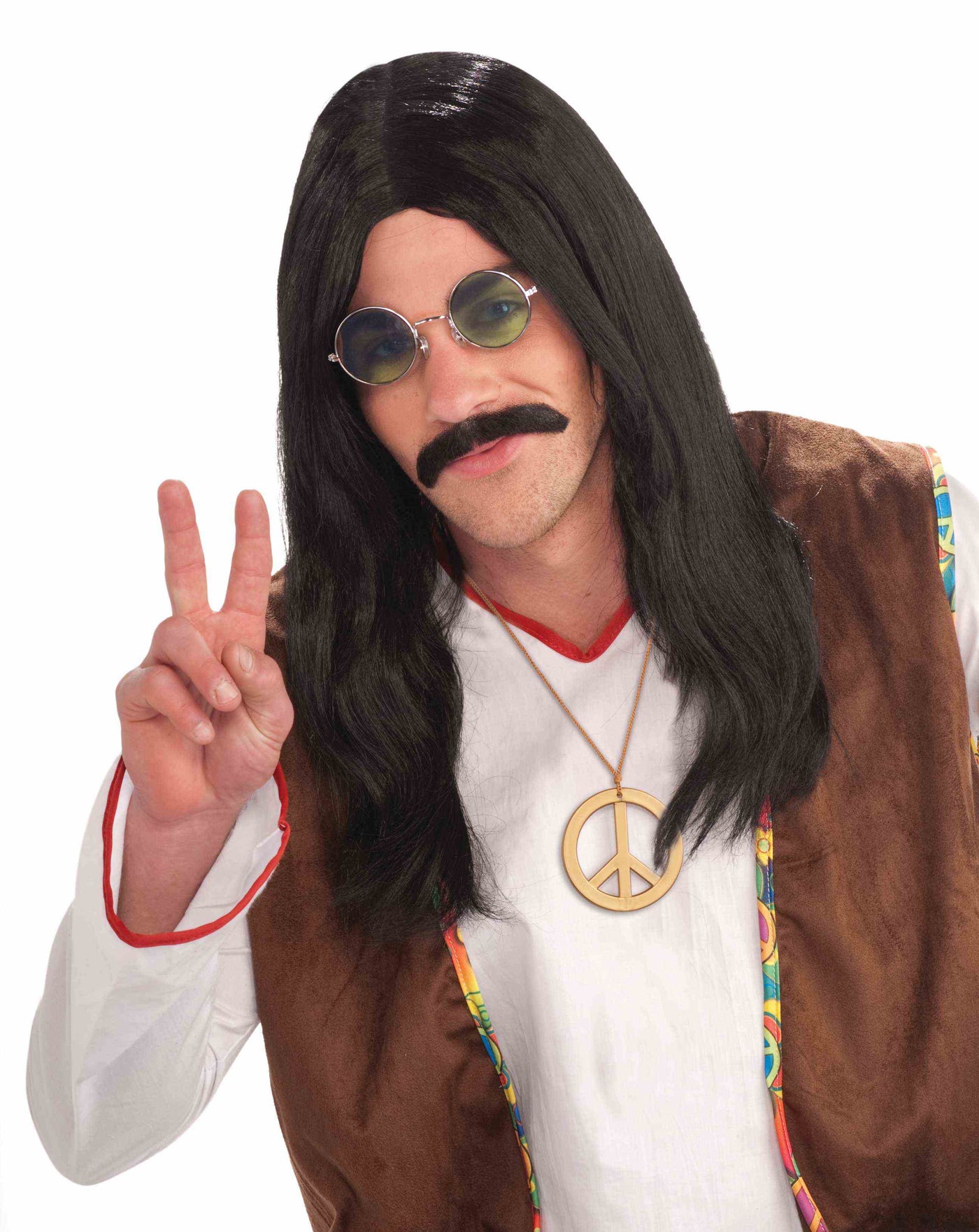 Hippie Dude Wig - Adult