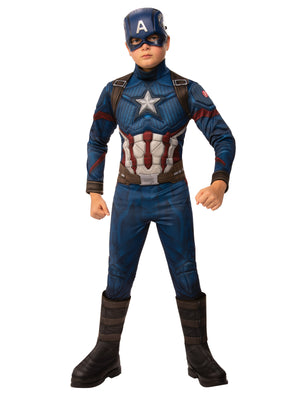 Captain America Deluxe Costume, Child