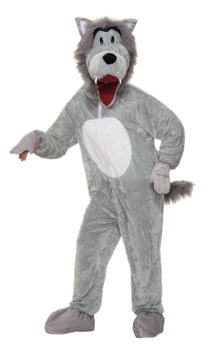 Wolf Plush Story Book Costume, Adult