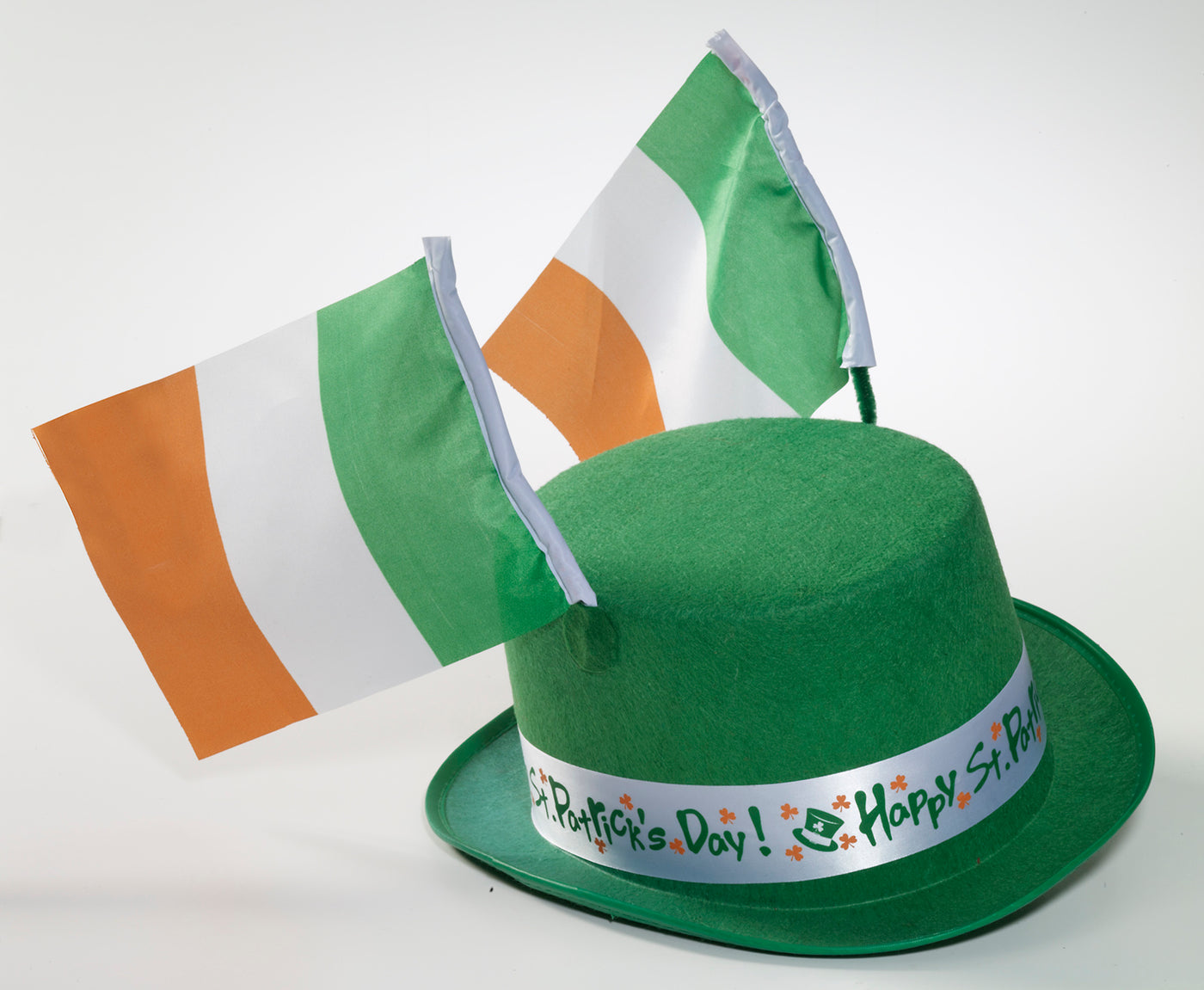 St. Patricks Day Irish Flag Top Hat - Adult