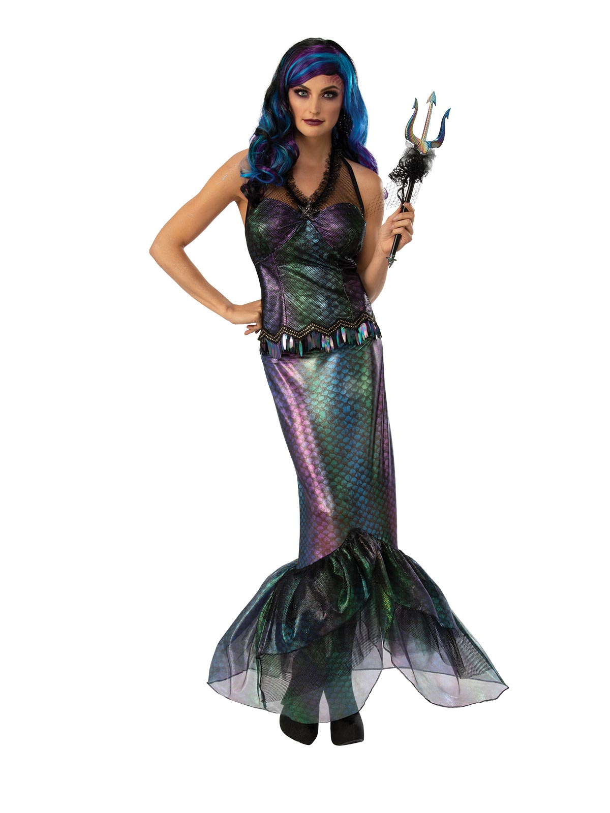 Queen Neptune Of The Seas Costume, Adult